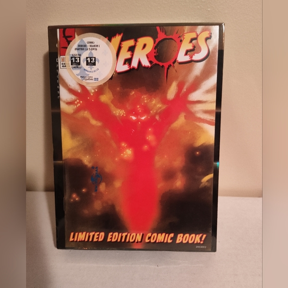 NWT Heroes Season 1 limited edition DVD plus comic book - Picture 4 of 5
